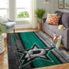 Dallas Stars Area Rug NHL Area Rug Living Room Rug Indoor Rug Rectangle Carpet 4 dallas stars rug living room carpet regtangle carpet floor decor home decor ver 122