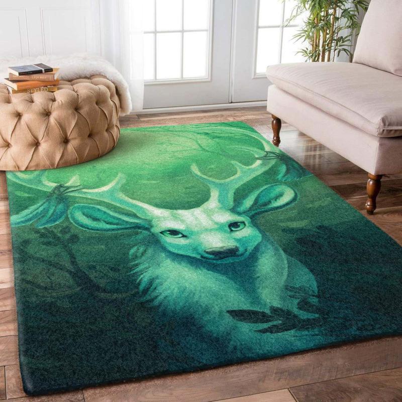 Deer 12 Rug Living Room Area Rug