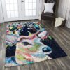 Deer 14 Rug Living Room Rug 4 deer 14 rug living room rug