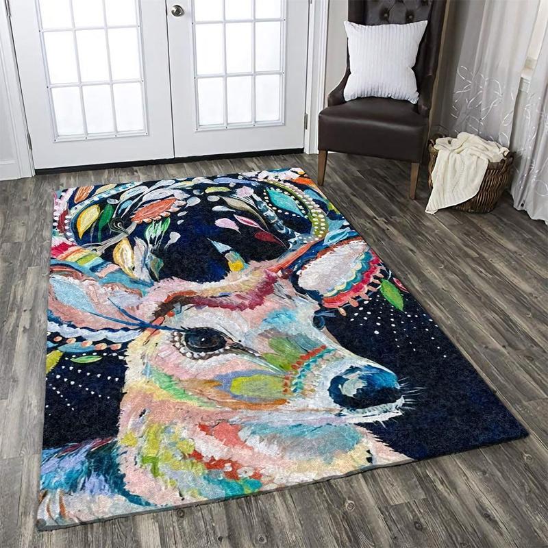 Deer 14 Rug Living Room Rug