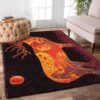 Deer 17 Rug Living Room Area Rug 4 deer 17 rug living room area rug