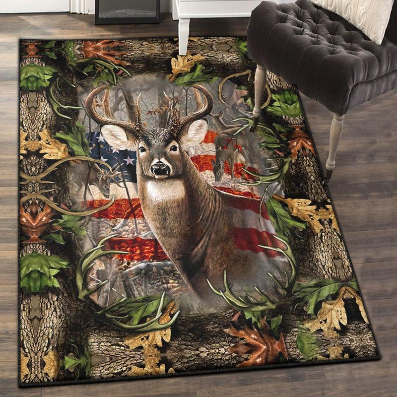 Deer Hunting Bedroom Rugs Deer Hunting Rug