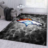denver broncos area rug bathroom rug floor rug regtangle carpet home decor ver 556