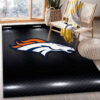 denver broncos area rug bathroom rug floor rug regtangle carpet home decor ver 558