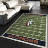 denver broncos area rug bathroom rug floor rug regtangle carpet home decor ver 562