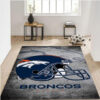 denver broncos area rug living room rug floor rug regtangle carpet home decor ver 565