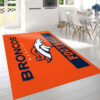 denver broncos area rug living room rug floor rug regtangle carpet home decor ver 571