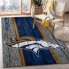 Denver Broncos Rug NFL Area Rug Kitchen Rug Indoor Rugs Rectangle Carpet 3 denver broncos carpet living room rug floor rug regtangle carpet home decor ver 582