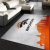 denver broncos carpet living room rug floor rug regtangle carpet home decor ver 584