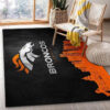 Denver Broncos Area Rug NFL Area Rug Bedroom Area Rug Indoor Rugs Rectangle Carpet 3 denver broncos carpet living room rug floor rug regtangle carpet home decor ver 588