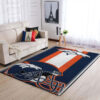 denver broncos rug living room rug floor rug regtangle carpet home decor ver 607