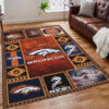 denver broncos rug living room rug floor rug regtangle carpet home decor ver 618