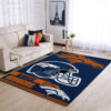 denver broncos rugs living room rug floor rug regtangle carpet home decor ver 628