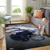 Denver Broncos Rug NFL Area Rug Living Room Rug Indoor Rugs Rectangle Carpet 3 denver broncos rugs living room rug floor rug regtangle carpet home decor ver 629