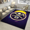 Denver Nuggets Area Rug NBA Area Rug Living Room Area Rug Indoor Rug Rectangle Carpet 4 denver nuggets rug living room carpet regtangle carpet floor decor home decor ver 249