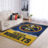 Denver Nuggets Rug NBA Area Rug Bedroom Area Rug Indoor Indoor Rug Rectangle Carpet 3 denver nuggets rug living room carpet regtangle carpet floor decor home decor ver 275