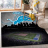 Detroit Lions Rug NFL Area Rug Living Room Area Rug Indoor Rugs Rectangle Carpet 4 detroit lions area rug bath rug floor rug regtangle carpet home decor ver 631