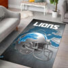 Detroit Lions Rug NFL Area Rug Living Room Rug Indoor Rug Rectangle Carpet 4 detroit lions rugs living room rug floor rug regtangle carpet home decor ver 667