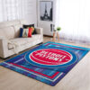 detroit pistons rug living room carpet regtangle carpet floor decor home decor ver 296