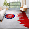 detroit pistons rug living room carpet regtangle carpet floor decor home decor ver 300