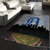 Detroit Tigers Area Rug MLB Area Rug Dining Room Rug Indoor Indoor Rug Rectangle Carpet 4 detroit tigers rug living room carpet regtangle carpet floor decor home decor ver 97