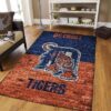 detroit tigers rug living room carpet regtangle carpet floor decor home decor ver 99