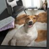 Dog Indoor Indoor Rugs 3 dog indoor outdoor rugs jack russell terrier dog smile rug