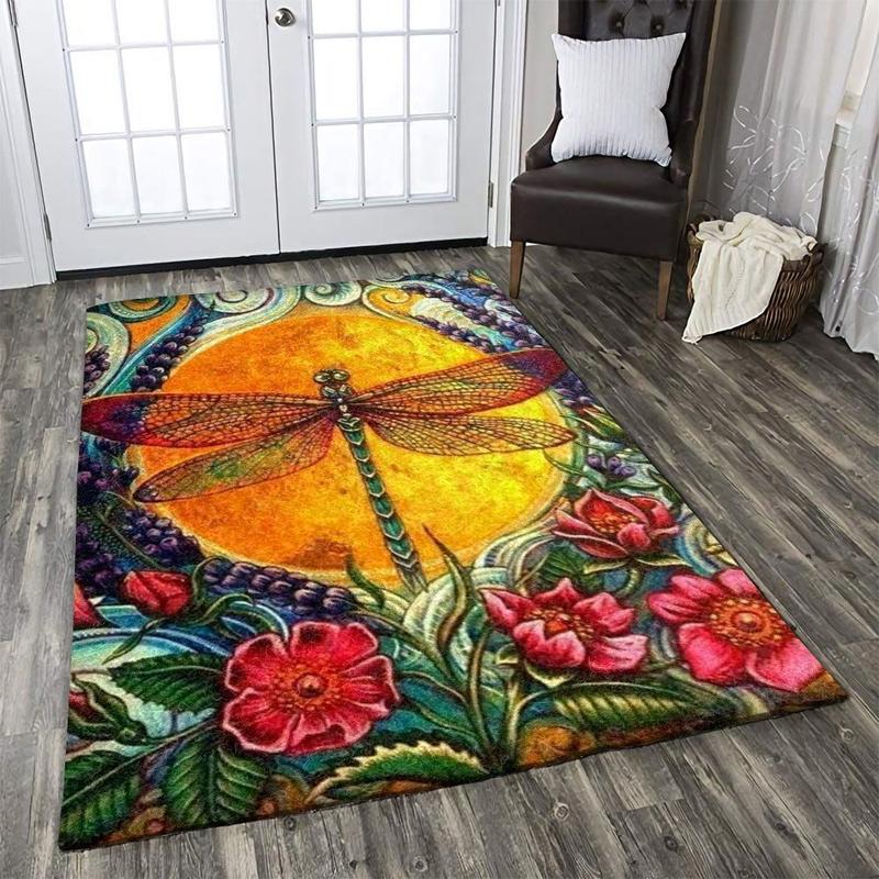 Dragonfly 8 Rug Living Room Rug