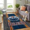 Edmonton Oilers Area Rug NHL Area Rug Bedroom Rug Indoor Indoor Rug Rectangle Carpet 3 edmonton oilers rug living room carpet regtangle carpet floor decor home decor ver 142