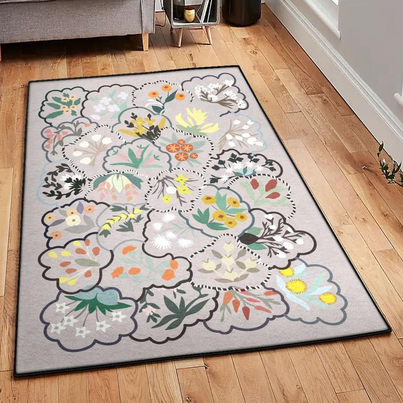 Flower Garden Indoor Indoor Rugs Flowers Rug