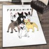 french bulldog art deco rug french bulldog rug