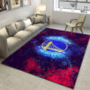 Golden State Warriors Area Rug NBA Area Rug Dining Room Rugs Indoor Rug Rectangle Carpet 3 golden state warriors rug living room carpet regtangle carpet floor decor home decor ver 307