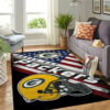 Green Bay Packers Rug NFL Area Rug Dining Room Rug Indoor Rug Rectangle Carpet 4 green bay packers carpet bath rug floor rug regtangle carpet home decor ver 706