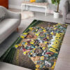 green bay packers rug bath rug floor rug regtangle carpet home decor ver 719