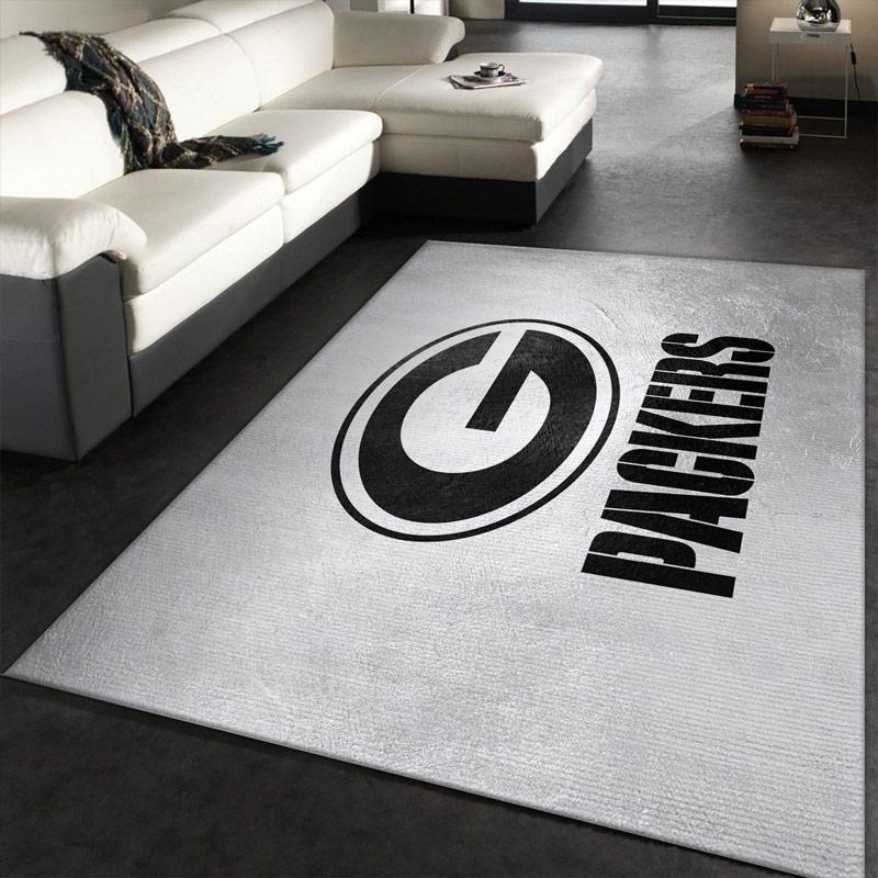 Green Bay Packers Rug NFL Area Rug Kitchen Rug Indoor Rugs Rectangle Carpet