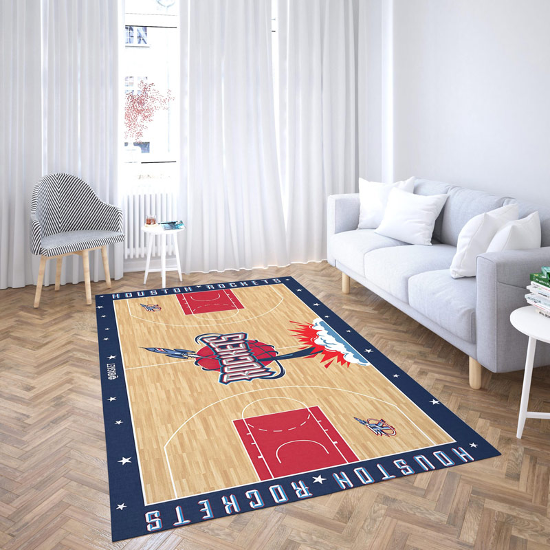 Houston Rockets Rug NBA Area Rug Kitchen Rug Indoor Rugs Rectangle Carpet