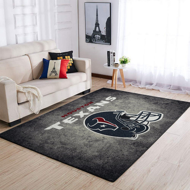 Houston Texans Rug NFL Area Rug Bedroom Rug Indoor Rug Rectangle Carpet