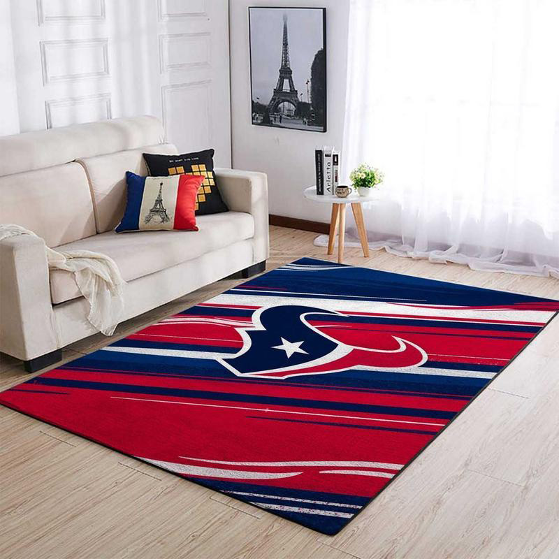Houston Texans Rug NFL Area Rug Bathroom Rugs Indoor Rugs Rectangle Carpet