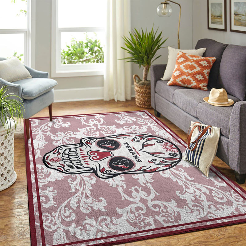Houston Texans Area Rug NFL Area Rug Living Room Rug Indoor Rugs Rectangle Carpet