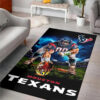 houston texans area rug living room rug floor rug regtangle carpet home decor ver 777