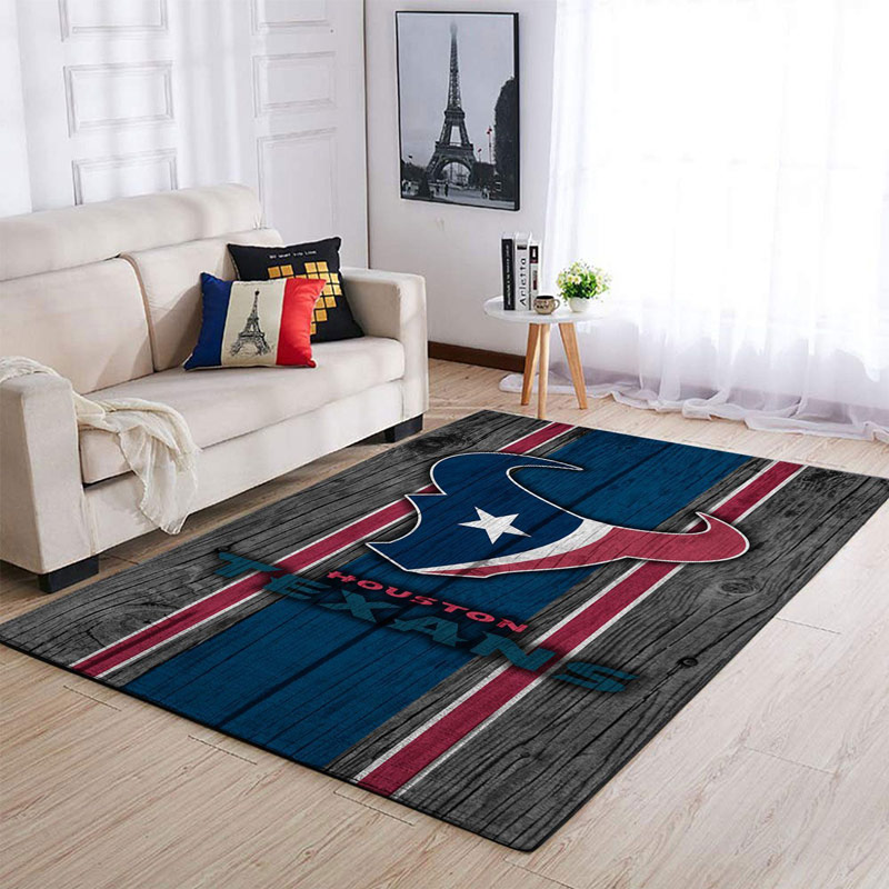 Houston Texans Rug NFL Area Rug Bedroom Rug Indoor Indoor Rugs Rectangle Carpet