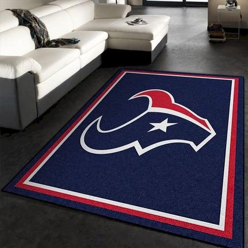 Houston Texans Area Rug NFL Area Rug Bathroom Rugs Indoor Rug Rectangle Carpet