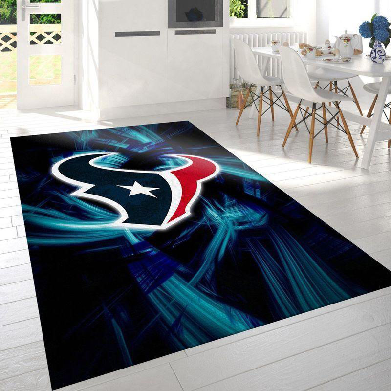 Houston Texans Rug NFL Area Rug Bathroom Rug Indoor Rugs Rectangle Carpet