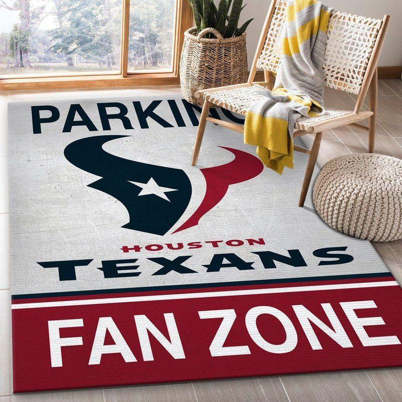 Houston Texans Area Rug NFL Area Rug Bathroom Rug Indoor Rug Rectangle Carpet