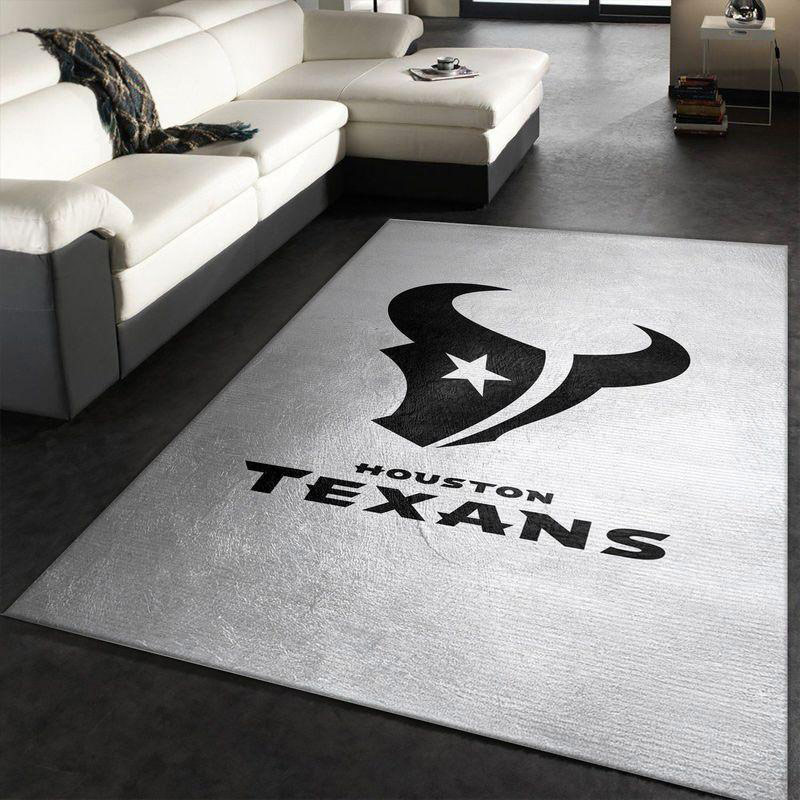Houston Texans Area Rug NFL Area Rug Living Room Rug Indoor Rug Rectangle Carpet