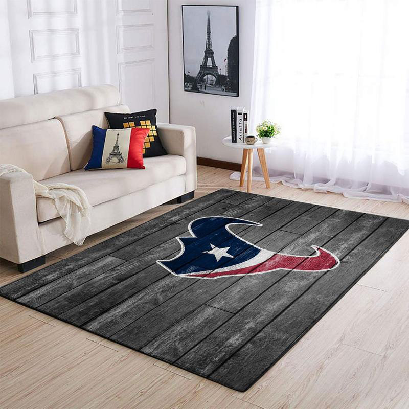 Houston Texans Area Rug NFL Area Rug Dining Room Rug Indoor Indoor Rugs Rectangle Carpet