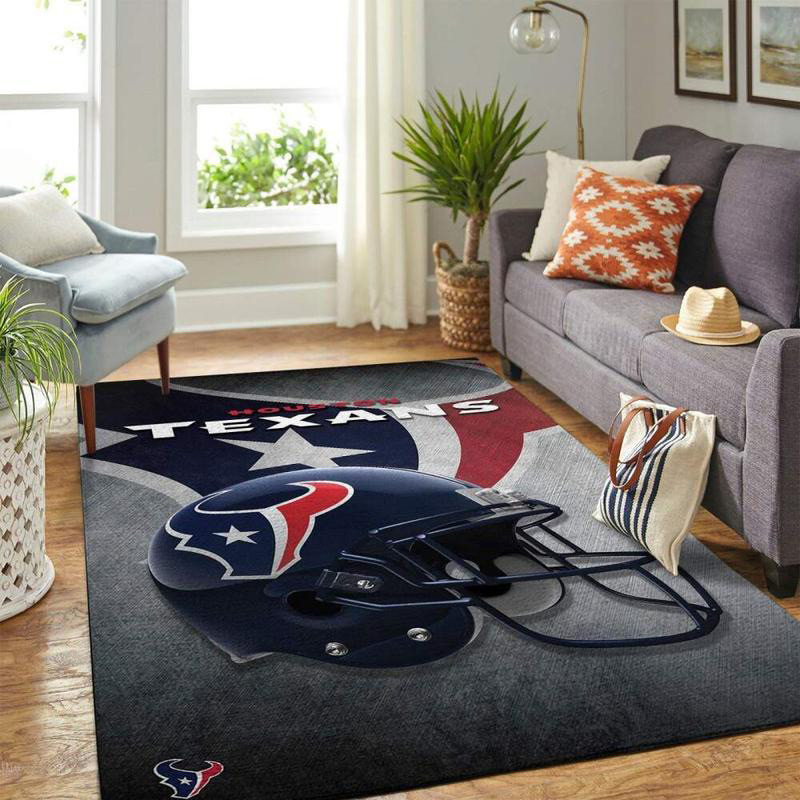 Houston Texans Area Rug NFL Area Rug Kitchen Rug Indoor Rug Rectangle Carpet
