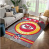 kansas city chiefs area rug living room rug floor rug regtangle carpet home decor ver 955