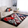 kansas city chiefs area rug living room rug floor rug regtangle carpet home decor ver 962