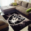 Las Vegas Raiders Rug NFL Area Rug Bedroom Rug Indoor Rugs Rectangle Carpet 4 las vegas raiders area rug oakland raiders rugs bathroom rug floor rug regtangle carpet home decor ver 1026